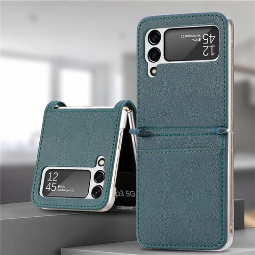 Wallet Case For Samsung Galaxy Z Flip 3 4 5G Card Slot Leather