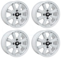 16x7/16x8 Enkei Compe 4x100 25/25 White Paint Wheels Rims Set(4) on sale 16x7/16x8 Enkei Compe 4x100 25/25 White Paint Wheels Rims Set(4) on sale