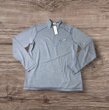 Camp David Mens Grey Long-Sleeve Quarter-Zip ...