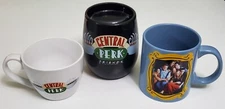 Friends Central Perk Mug, Picture Mug & Oversized Coffee Handle Mug Set Of (3)