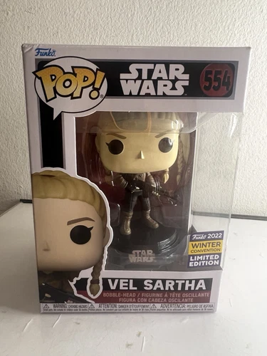 Funko Pop!  Star Wars VEL SARTHA - Winter Convention 2022 - 554 MIB