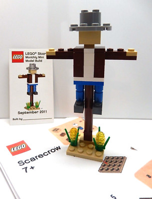 Lego Scarecrow Monthly Mini Model Build September 2011 100% Complete