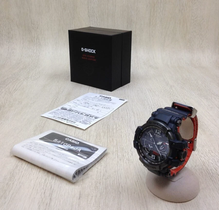 Casio G-Shock GPW-1000-2AJF Quartz Rubber Belt Analog Men's Watch From Japan BWB