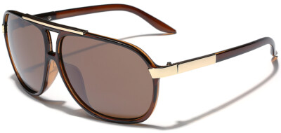 Retro 80s Fashion Pilot Sunglasses Black White Brown Men Women Vintage Glasses - Foto 11