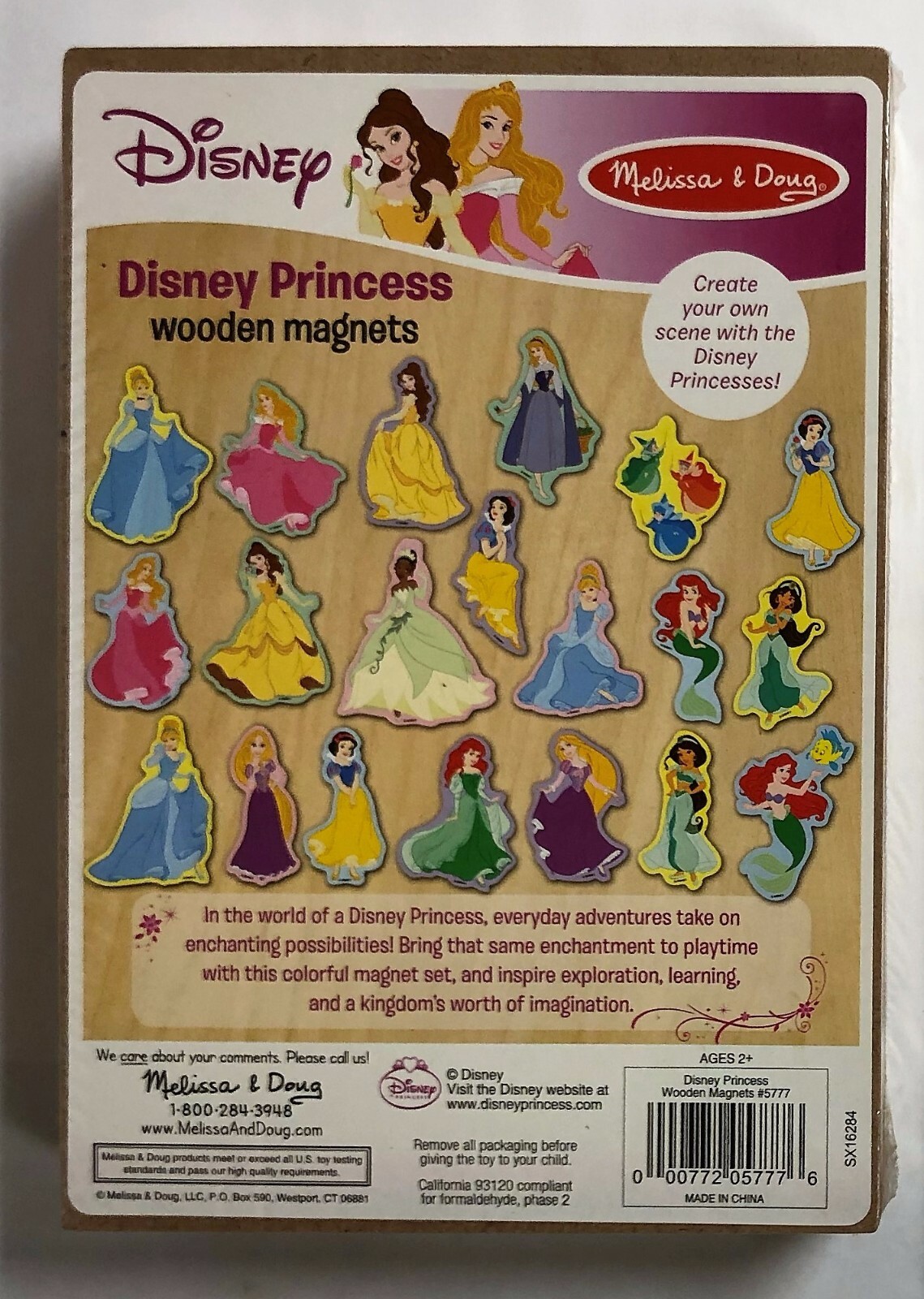 melissa and doug disney princess magnets