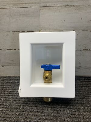 *Read Tectile Apollo 1/2 in. Outlet Box, 5-3/4'' x 5'' OD Frame Sharkbite Outlet