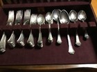 Reed & Barton Antique "Sierra" Silverware 59 Pieces, Branded Box Circa 1914 — photo 5