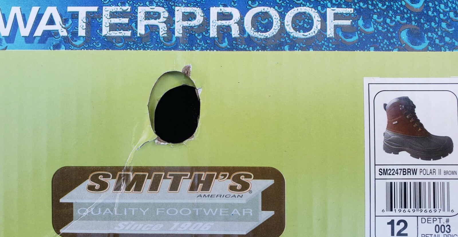 smiths waterproof boots