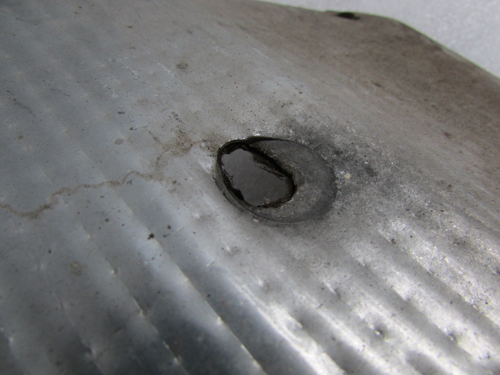 Ferrari F430, Top Rear Transmission Heat Shield, Used, P/N 208622