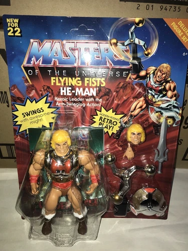 MOTU  Flying Fists He-Man  Masters of the Universe - New Nice