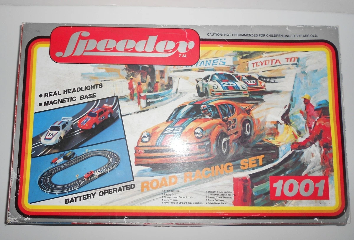 Vintage race sale car sets