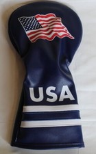 Team Golf USA Flag Vintage Style Driver Head Cover, NWT