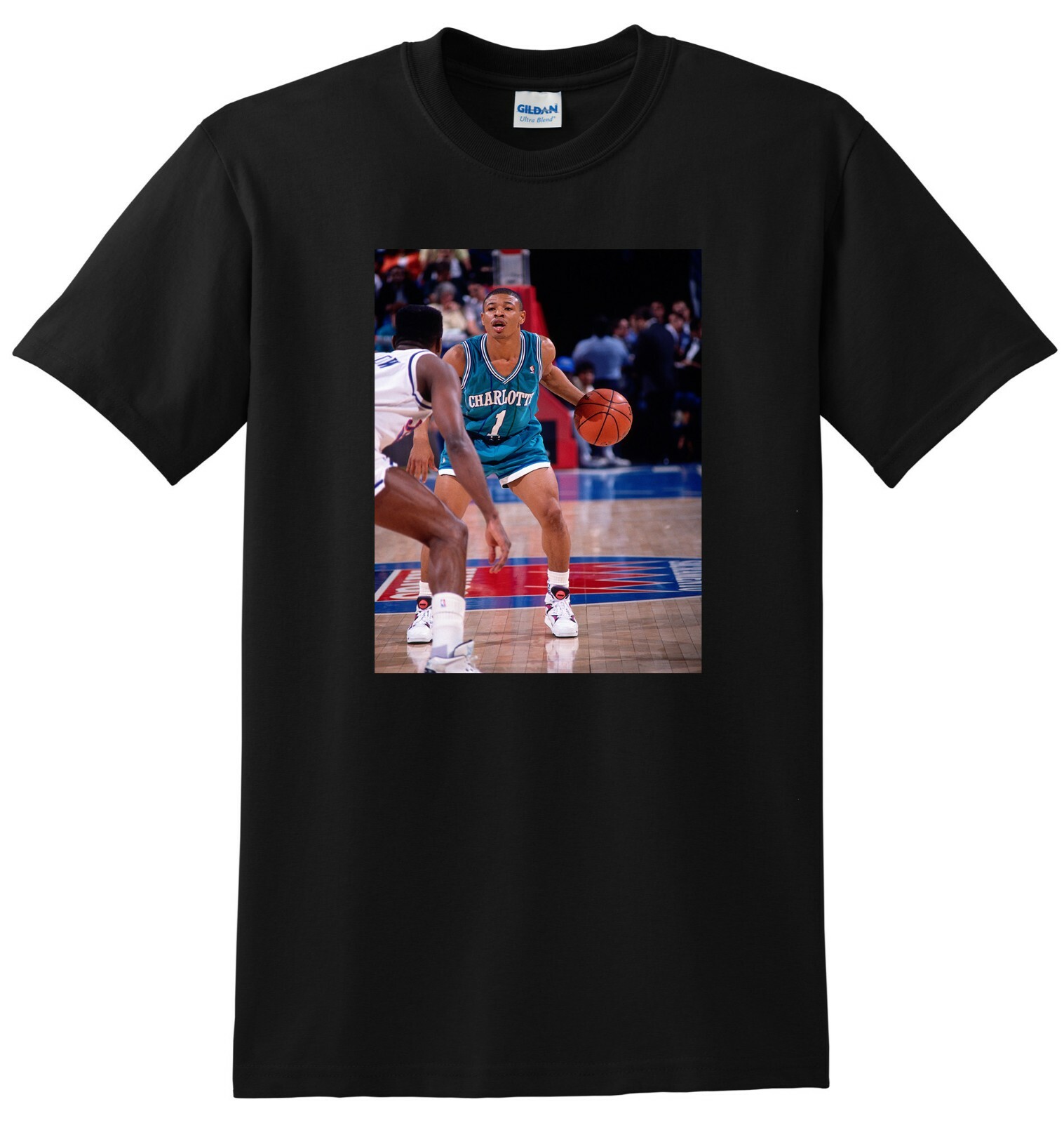 MUGGSY BOGUES T SHIRT nba photo poster tee SMALL MEDIUM LARGE XL eBay