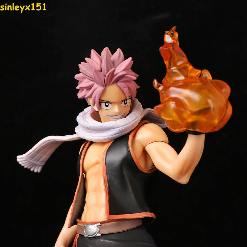Natsu Dragneel Anime Figure - 10cm/3.9", Movable Face, PVC Model, Collectible Gift For Fans - View #14