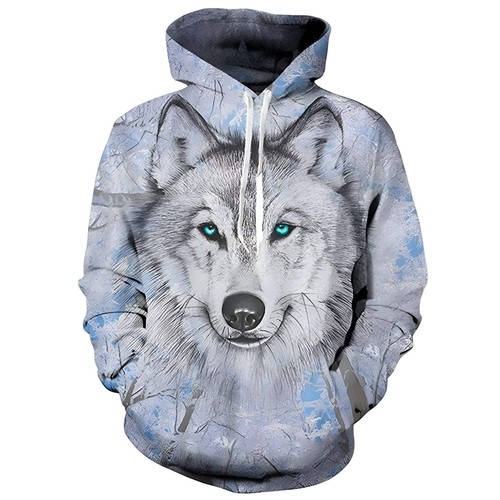 Men's Casual Long Sleeve T-Shirt with Tiger Print Lightweight Pullover for Youth - 第 20/48 張圖片