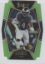 2021 Select Premier Level Neon Green Prizm Die-Cut 204/349 Kenneth Gainwell 1o3q
