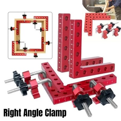 Aluminum Alloy Metal Corner Clamps For Woodworking Positioning 90 Degree 140mm