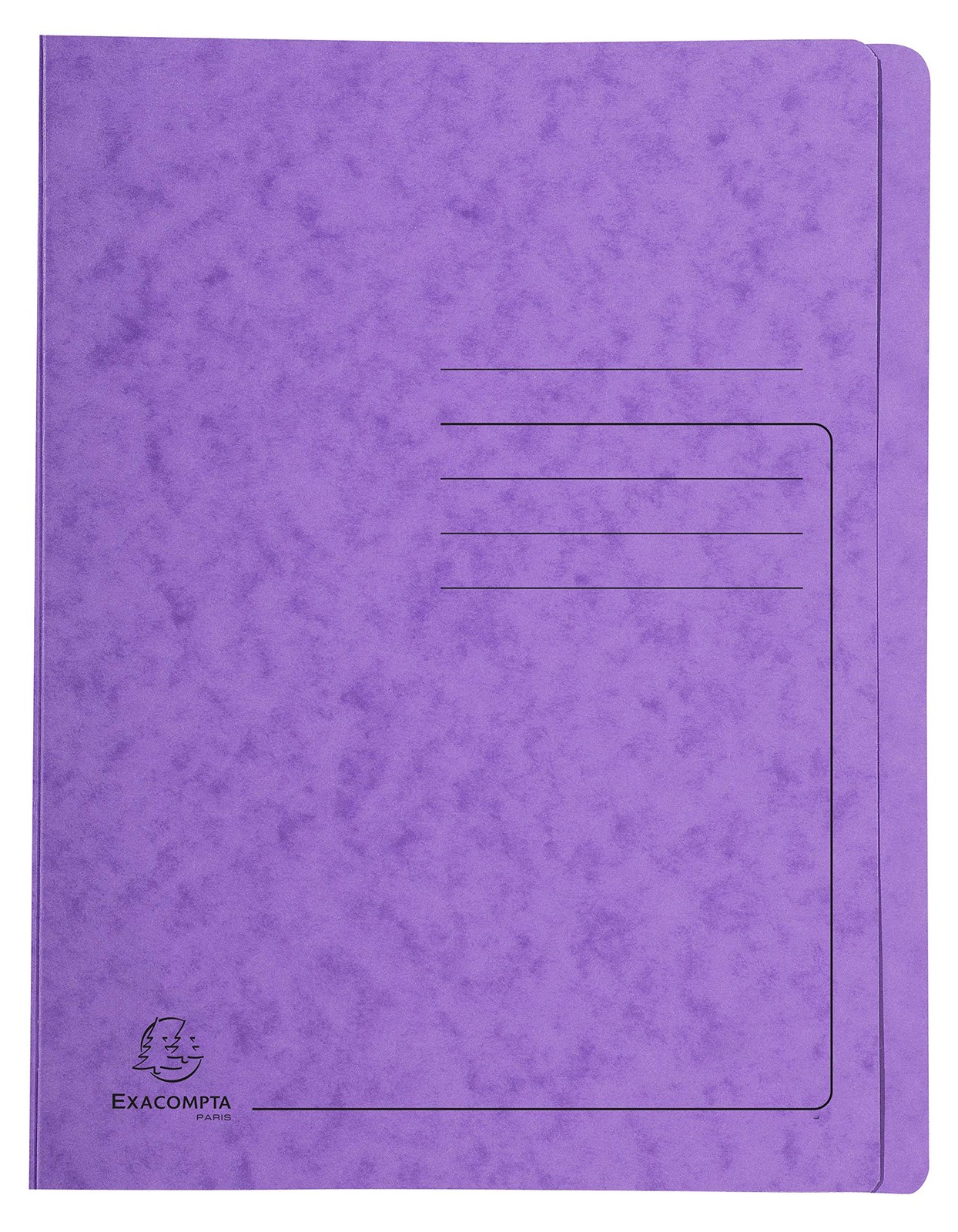 Exacompta - Ref 39998E - Flat Bar File - Suitable for A4 Documents Pre-Printed 14190₽