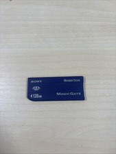 Sony 128MB Memory Stick with MagicGate MSH-128 - Tested Working