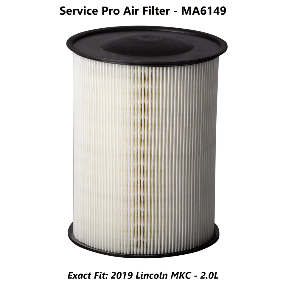 2019 Lincoln MKC 2.0L Complete Oil, Air & Cabin Filter Kit (5W-30) - Изображение 4 из 4