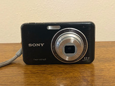 Black Sony Cyber-shot DSC-W310 Digital Camera Zoom SteadyShot Working READ DESC