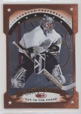 1997-98 Donruss Preferred Bronze Cut to the Chase Stephane Fiset #136 md3