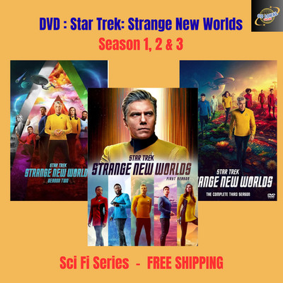 DVD Star Trek : Strange New Worlds : Season 1-3 | Full HD Audio -FREE SHIP