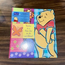 Vintage Winnie the Pooh Photo Album Acid Free Magnetic Pages Unused