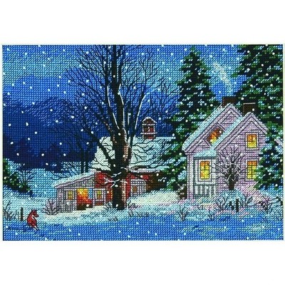 Dimensions Quiet Night Gold Collection Cross Stitch 08935 (NO TREAD/FABRIC)