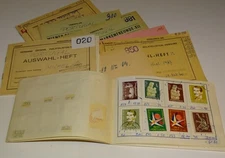 Old Dealer Stamp Approval Books - Mostly PORTUGAL Stamps (from estate sale)