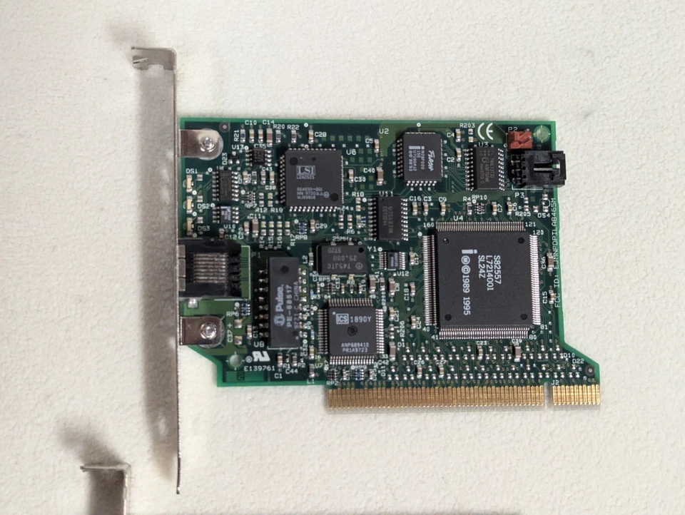 Vtg IBM FRU 25H4383 Ethernet ISA 10/100 Adapter Card - Image 2 of 4