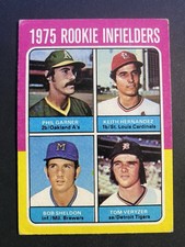 1975 Topps Baseball Infielders Keith Hernandez Cardinals Rookie Card #623 (b). rookie card picture