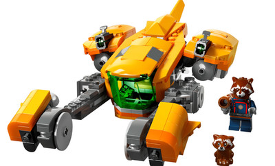 Lego Marvel Baby Rocket's Ship 76254 Retired 2024 Complete 100% Super Helden