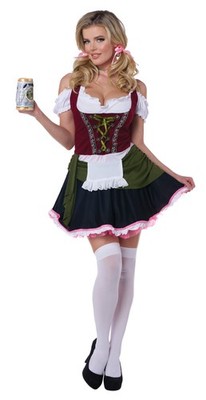 Eye Candy Bavarian Bar Maid Costume 01135 Adult Women
