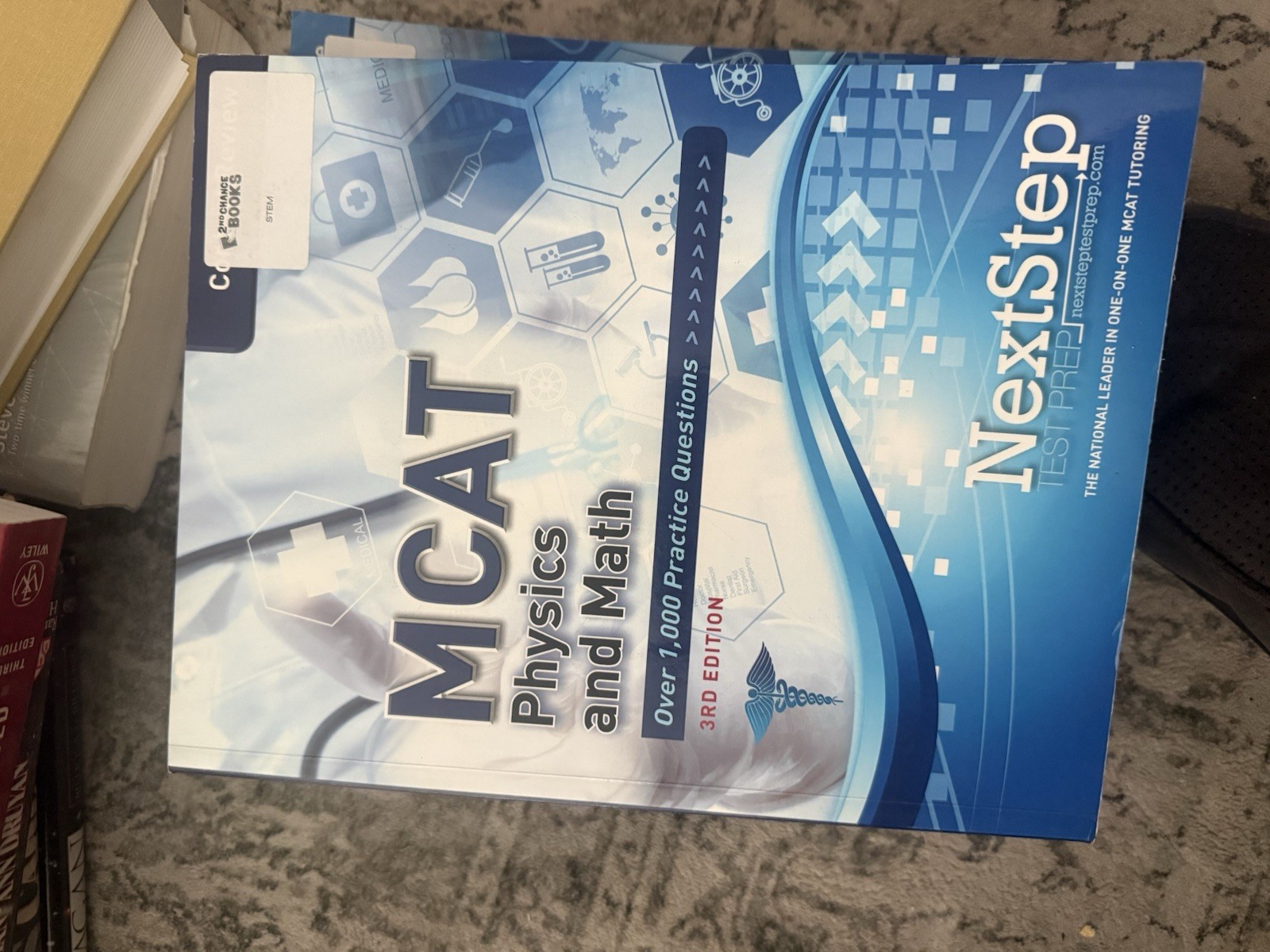 NextStep Test Prep MCAT 3rd Ed Study Guide Book Lot of 5 Biology ...