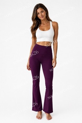 L Lululemon Align High-Rise Mini-Flared Pant 28'' Extra Short Dramatic Magenta 4