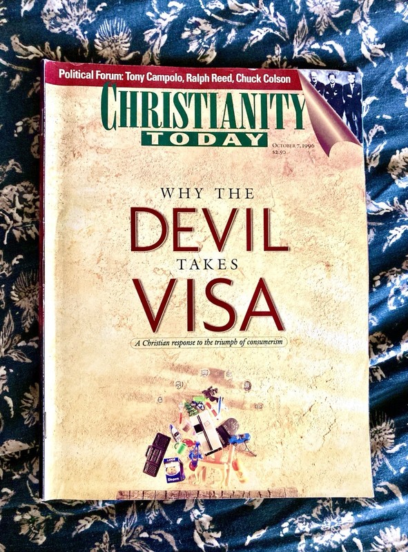 CT Christianity Today Magazine October 1996 The Devil Visa Faith Cult Cancer God