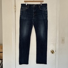 Adriano GoldSchmidt, The Graduate Men’s Jeans Tailored Leg 36 X 34 Made In Usa