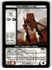 BattleTech Falconer FLC-8R 1997 BattleTech CCG Wizards of the Coast FLC-8R