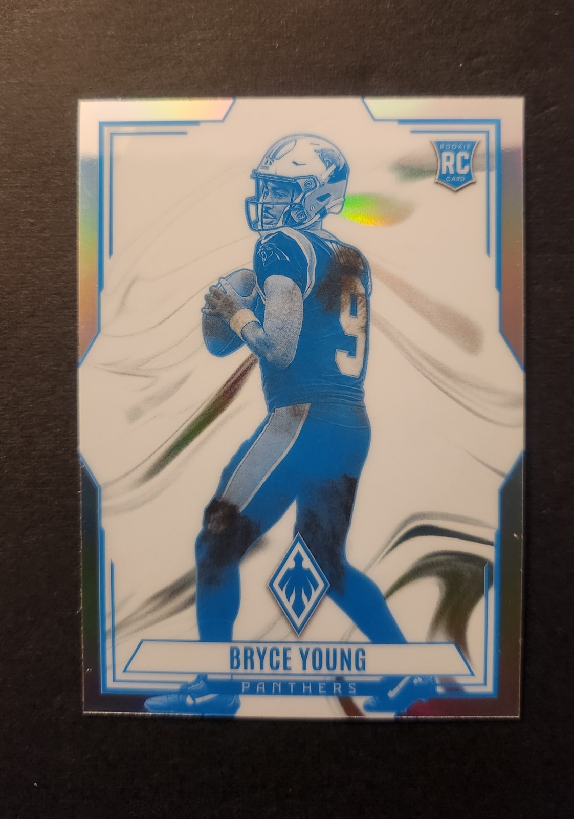 2023 Panini Phoenix Contours Bryce Young #CON-2 Silver Seismic (RC)