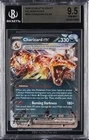 2024 POKEMON SCARLET & VIOLET PALDEAN FATES RR #054 CHARIZARD EX BGS 9.5