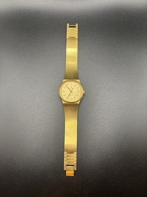 Edox Herren Uhr in Farbe Gold, Quartz Swiss Made