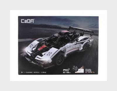 CADA DBLC51054W CADA - RC SUPER CAR 2011 - 457 pcs - white black - 1/16