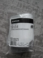 InVue One65 Angled Powered Corded Security Stand DBD120-W White - Device Display