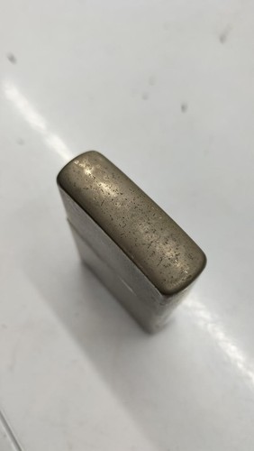 Vintage Zippo 1995 Plain Silver Plate Oil Lighter - Picture 10 of 24