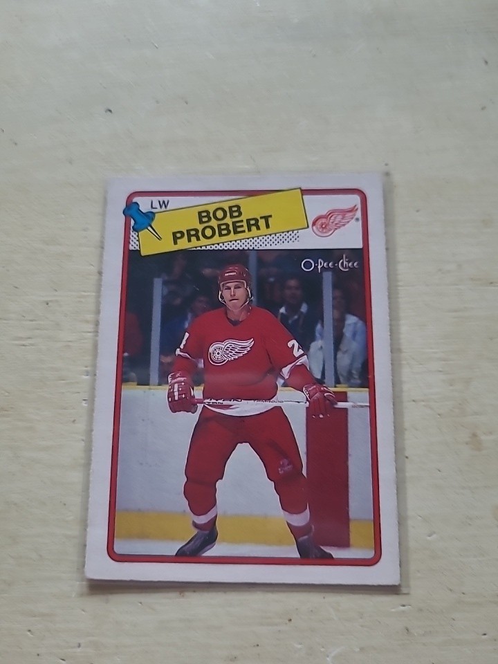 1988-89 OPC O-PEE-CHEE BOB PROBERT Rookie #181 RC MINT 1988 88 High Grade!!!