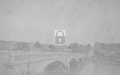 Genesee River Bridge Portageville New York NY - Reprint