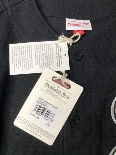 NWT Mitchell & Ness Paul Konerko Chicago White Sox Authentic Batting Jersey XL - Picture 5 of 10