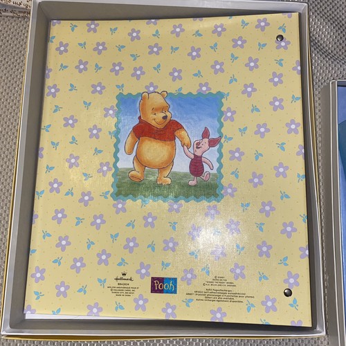 Vintage Disney Hallmark Winnie Puuh Ferkel Fotoalbum 3-Ring Ordner - Bild 2 von 4