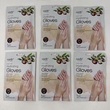 EPIELLE 6-PACK Hydrating/Moisturizing GLOVES Mask Spa Dry Cracked Hands Nails